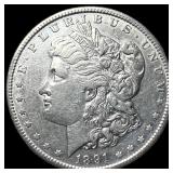 1891-S Silver Morgan Dollar CLOSELY UNCIRCULATED