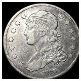1837 Capped Bust Silver Quarter CLOSELY UNCIRCULAT