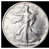 1933-S Silver Half Dollar Walking Liberty CHOICE A