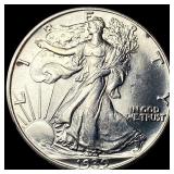 1939 Walking Liberty Half Dollar GEM BU