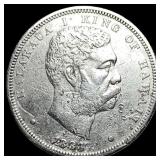 1883 Silver Hawaiian Dollar HIGH GRADE
