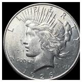 1926 Peace Silver Dollar CHOICE AU