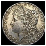 1891-S Silver Morgan Dollar UNCIRCULATED