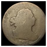 1807 Copper Half Cent NICELY CIRCULATED