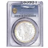 1884-CC Morgan Silver Dollar PCGS MS62