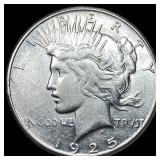 1925 Peace Silver Dollar CLOSELY UNCIRCULATED