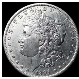 1891-O Silver Morgan Dollar NEARLY UNCIRCULATED