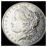 1884-S Silver Morgan Dollar CHOICE AU