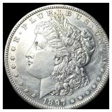1897-S Silver Morgan Dollar CLOSELY UNCIRCULATED