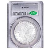 1884-O Morgan Silver Dollar CAC MS62