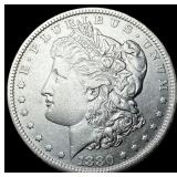 1880 Morgan Silver Dollar CLOSELY UNCIRCULATED