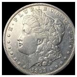 1893-S Silver Morgan Dollar NEARLY UNCIRCULATED