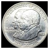 1923-S Silver Monroe Doctrine Centennial Half Doll
