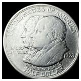 1923-S Silver Monroe Doctrine Centennial Half Doll