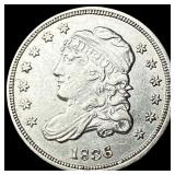 1836 Silver Capped Bust Half Dime CLOSELY  UNCIRC