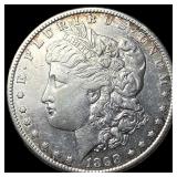 1898-S Silver Morgan Dollar NEARLY UNCIRCULATED