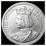 1893 Columbian Exposition Quarter Dollar CLOSELY U