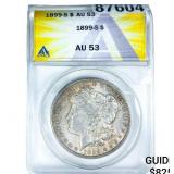 1899-S Morgan Silver Dollar ANACS AU53