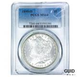 1899-O Morgan Silver Dollar PCGS MS64