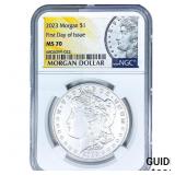 2023 Morgan Silver Dollar NGC MS70