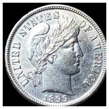 1899 Silver Barber Dime UNCIRCULATED