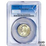 1947-D Washington Silver Quarter PCGS MS67