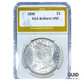 1896 Morgan Silver Dollar PGA Brilliant UNC