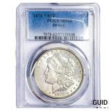 1878 7/8TF Morgan Silver Dollar PCGS MS62 Strong