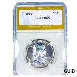 1955 Franklin Half Dollar PGA PR65
