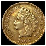 1908-S Indian Head Cent CHOICE AU