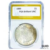1889 Morgan Silver Dollar PGA Brilliant UNC