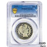 1915 Barber Half Dollar PCGS VG10