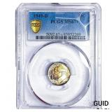 1949-D Roosevelt Dime PCGS MS67+