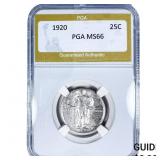 1920 Standing Liberty Quarter PGA MS66