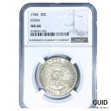 1946 Iowa Half Dollar NGC MS66