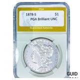 1878-S Morgan Silver Dollar PGA Brilliant UNC