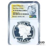 2023-S Silver Peace Dollar NGC PF70 Ultra Cameo