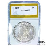 1899 Morgan Silver Dollar PGA MS63