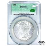 1898 Morgan Silver Dollar CAC MS63