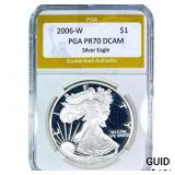 2006-W Silver Eagle PGA PR70 DCAM