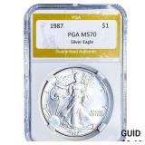 1987 Silver Eagle PGA MS70
