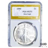 1990 Silver Eagle PGA MS70