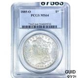1885-O Morgan Silver Dollar PCGS MS64