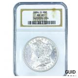 1884-O Morgan Silver Dollar NGC MS65