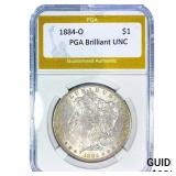 1884-O Morgan Silver Dollar PGA Brilliant UNC