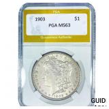 1903 Morgan Silver Dollar PGA MS63