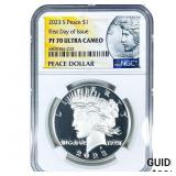 2023-S Silver Peace Dollar NGC PF70 Ultra Cameo