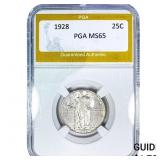 1928 Standing Liberty Quarter PGA MS65