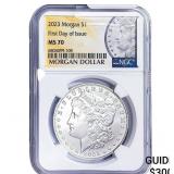 2023 Morgan Silver Dollar NGC MS70