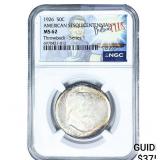 1926 50C American Sequicentennial NGC MS62